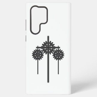 Galaxy S22 Ultra Funda para teléfono Samsung de engranajes y cruces
