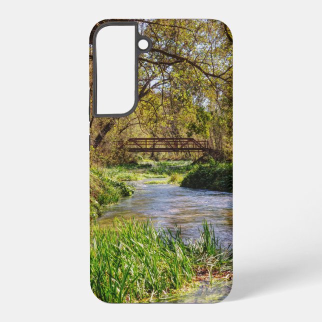 Galaxy Funda para teléfono Samsung de Hodgson Spring Flow (Reverso )