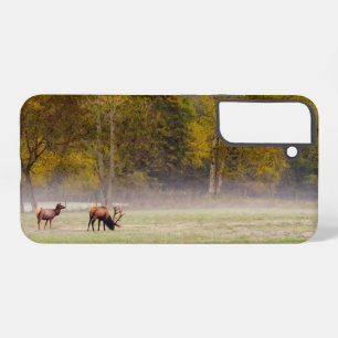 Galaxy S22+ Funda para teléfono Samsung de pareja de alces pas