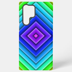 Galaxy S22 Ultra Funda para teléfono Samsung de topografía geométri