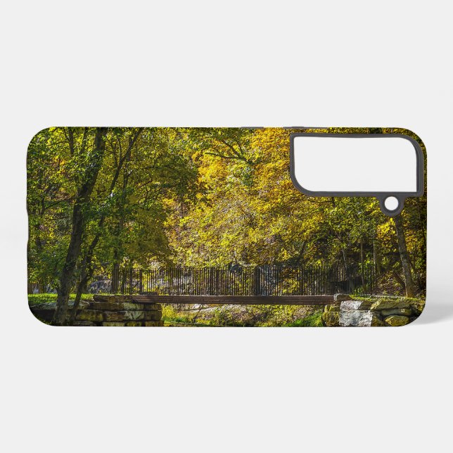 Galaxy Funda para teléfono Samsung Reflections Beginning  (Reverso Horizontal)