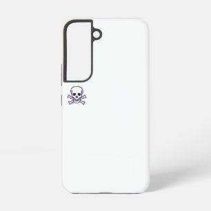Funda Para Samsung Galaxy S22 Funda para teléfono Samsung S22 blanca con calaver