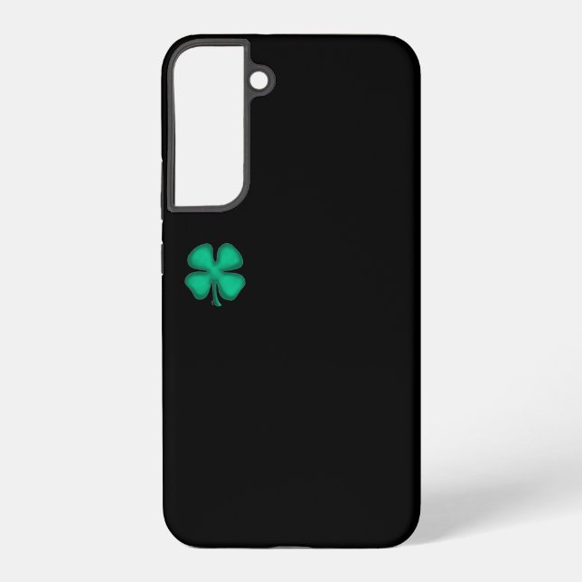 Galaxy Funda para teléfono Samsung S22 Plus Black Irish (Reverso )