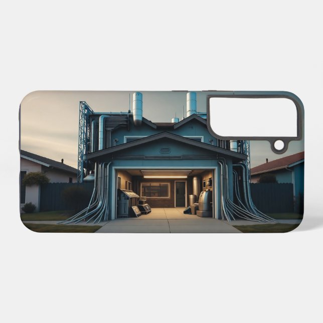 Galaxy Funda para teléfono Samsung S22 Plus Garage Tech U (Reverso Horizontal)