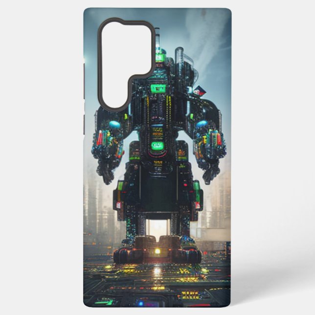 Galaxy Funda para teléfono Samsung S22 Ultra Robot 4 (Reverso )