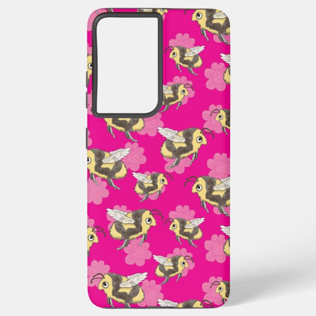 Galaxy Funda para teléfono Samsung Salva las Abejas (Reverso )
