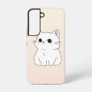 Funda Para Samsung Galaxy S22 Funda protectora para Samsung S22 con arte de gato