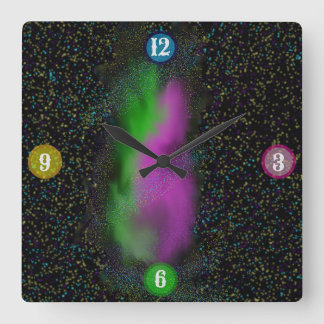 Galaxy Glow – Reloj de Pared Cósmico