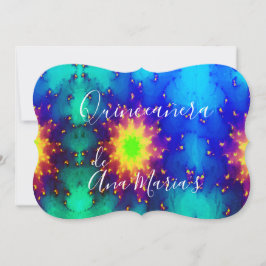 Galaxy Nombre Invitación de Sunburst Supernova Tie