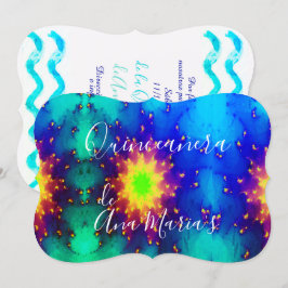 Galaxy Nombre Invitación de Sunburst Supernova Tie