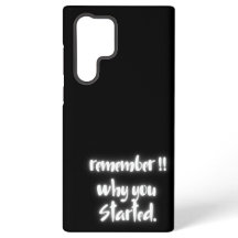 Recuerda Por Qué Empezaste Funda para Samsung Gala