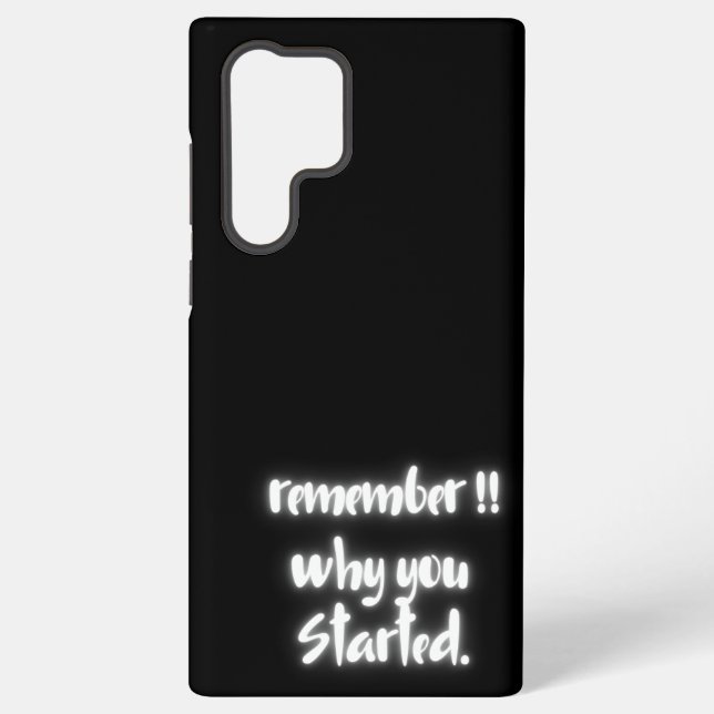 Galaxy Recuerda Por Qué Empezaste Funda para Samsung Gala (Reverso )