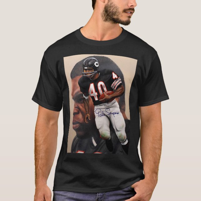 Gale Sayers rompe camiseta esencial (Anverso)