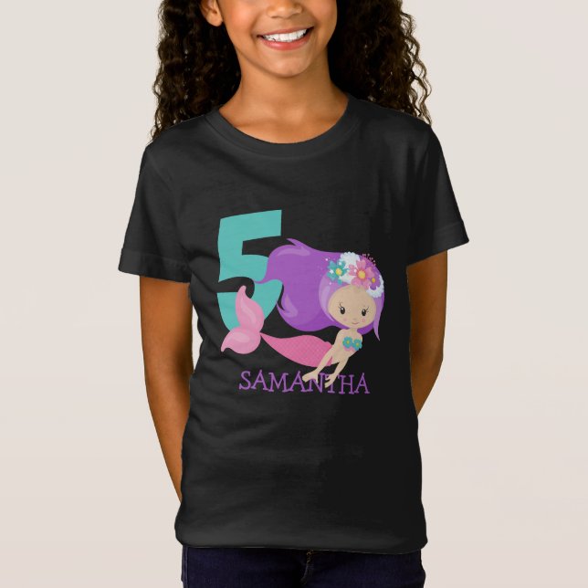 Galene - Camiseta de 5º cumpleaños de los mares de (Anverso)