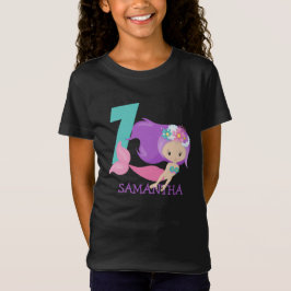 Galene - Camiseta de 7 cumpleaños de los mares de