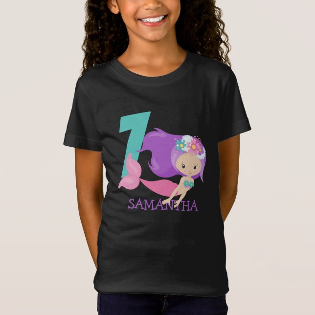 Galene - Camiseta de 7 cumpleaños de los mares de  (Anverso)
