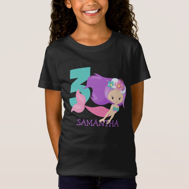 Galene - Camiseta de tercer cumpleaños de los mare (Anverso)