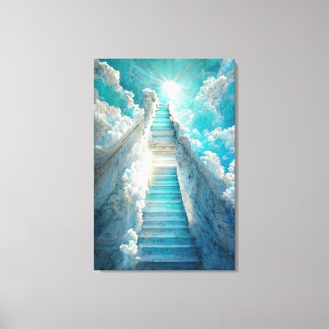 Galería de arte de AI™ - Escalera al cielo: cielo  (Anverso)