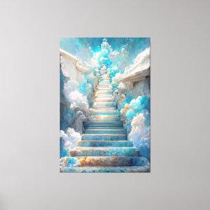 Galería de arte de IA™ - Escalera al cielo: Fe