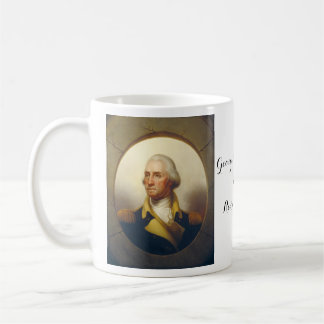 Galería de arte de taza de café de George Washingt