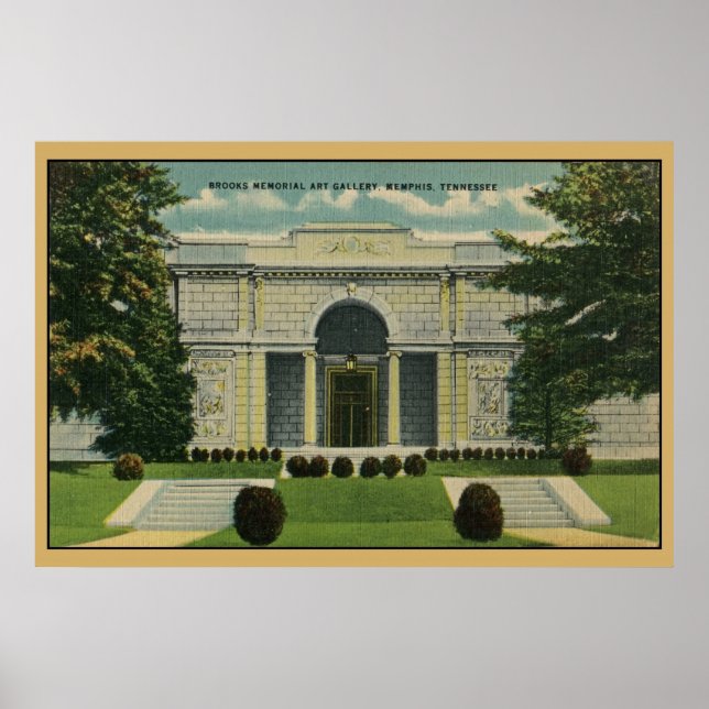 Galería de arte Memorial Brooks Memphis TN (Frente)