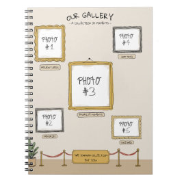 Galería de Arte Personalizada Cuaderno de Fotos Es