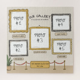 Galería de Arte Personalizada Rompecabezas de Foto