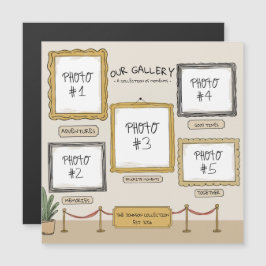 Galería de Arte Personalizada Tarjeta Magnética de
