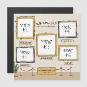 Galería de Arte Personalizada Tarjeta Magnética de