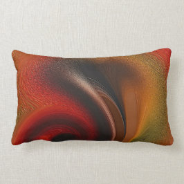 "Galería de arte" Tira de poliéster, almohada lumb