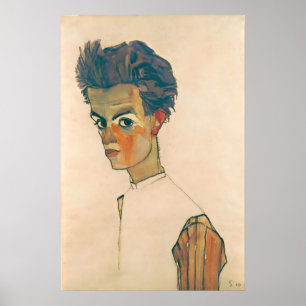 Galería de impresión artística de autorretrato de