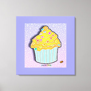 Galería LEMON CUPCAKE Lienzo envuelto