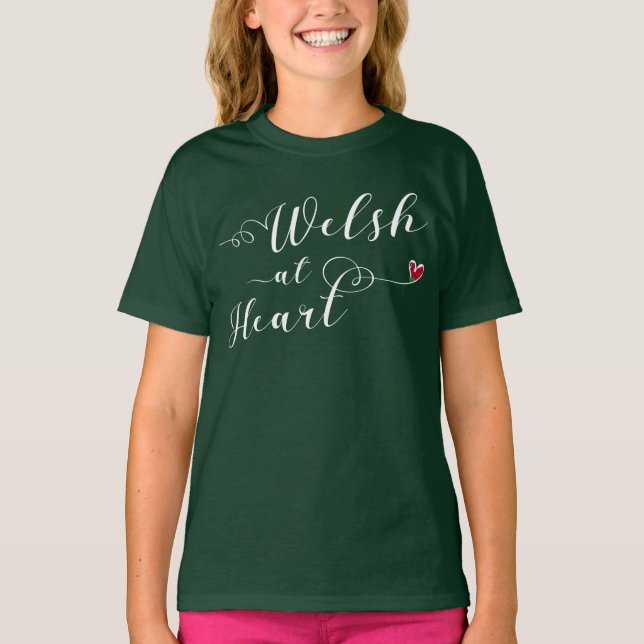 Gales En La Camiseta Del Corazón, Gales (Anverso)