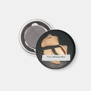 Galleta de la suerte con el imán personalizado de