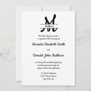 Galleta Formal Simple Elegante - Invitación de Bod