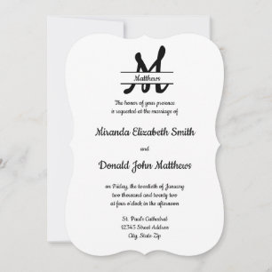 Galleta Formal Simple Elegante - Invitación de Bod