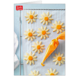 Galletas de azúcar anaranjadas