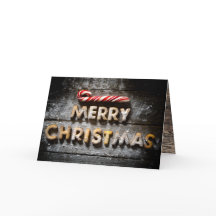 Galletas de Feliz Navidad - Tarjeta doblada de Nav