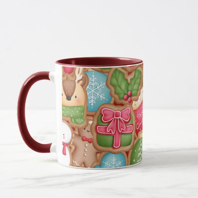 Galletas de jengibre Taza de Navidad (Izquierda)