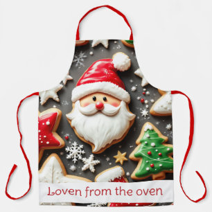 Galletas De Navidad Añadir Texto Delantal De La Co