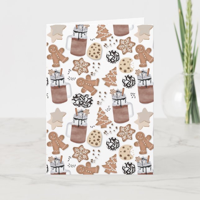 Galletas de Navidad y Chocolate Caliente Temporada (Anverso)