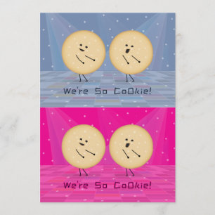 Galletas Divertidas Tarjetas de San Valentín Corta