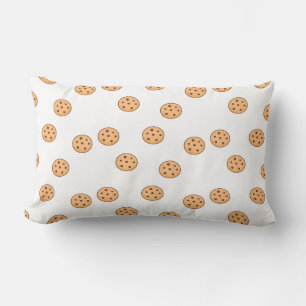 galletas en almohada lumbar blanca