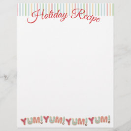 Galletas escarchadas receta de Navidad membrete