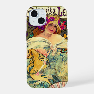 Galletas Lefevre-Utile por Alphonse Mucha (1896)