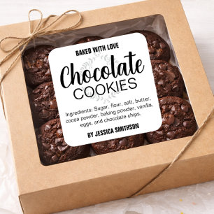 Galletas Su texto etiqueta CK011sq