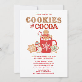 Galletas y cacao | Pan de jengibre | Invitación de