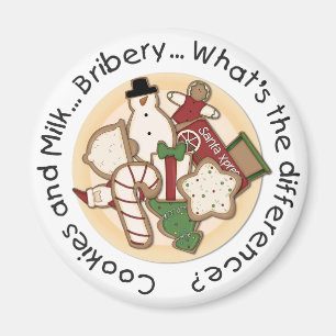 Galletas y leche... soborno... Imán