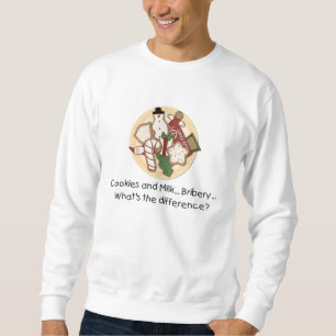 Galletas y leche... soborno... Sudadera básica