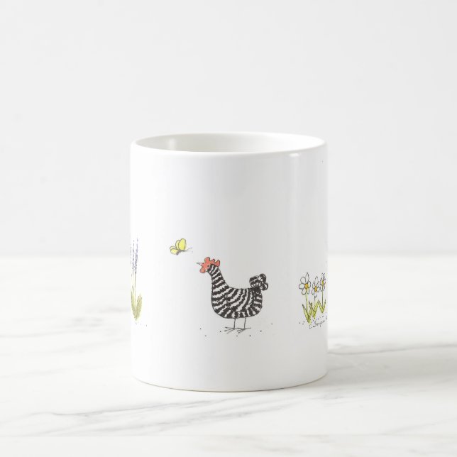 Gallina de la roca y taza barradas de la obra (Centro)